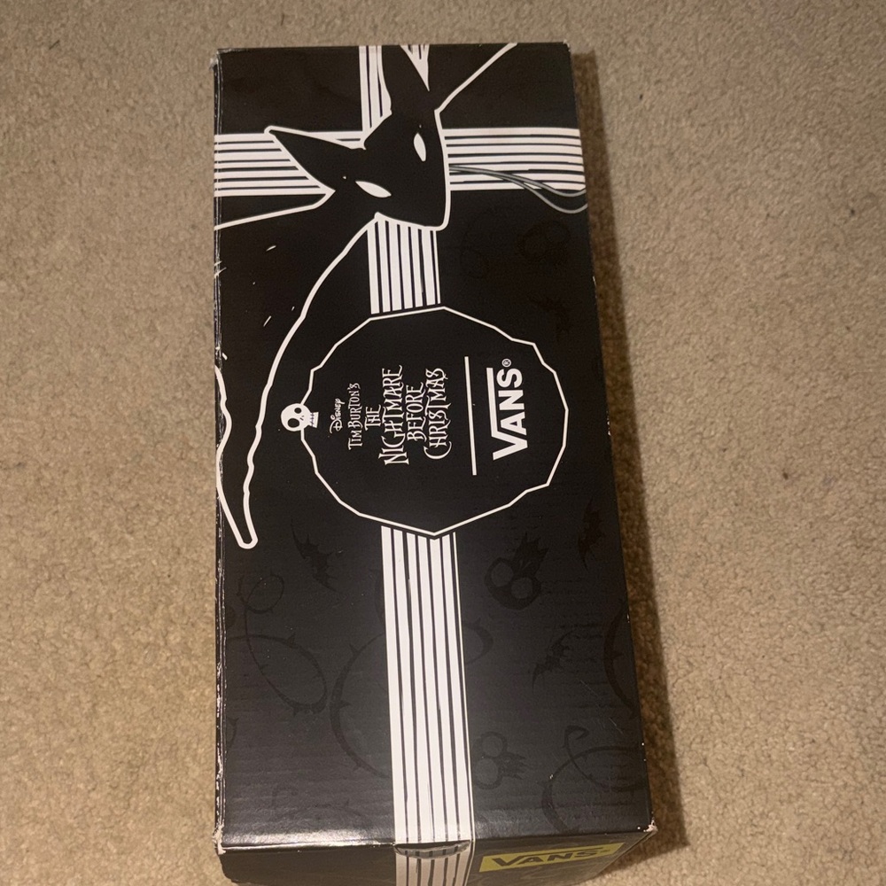 Vans Black and White Nightmare Before Christmas Box
